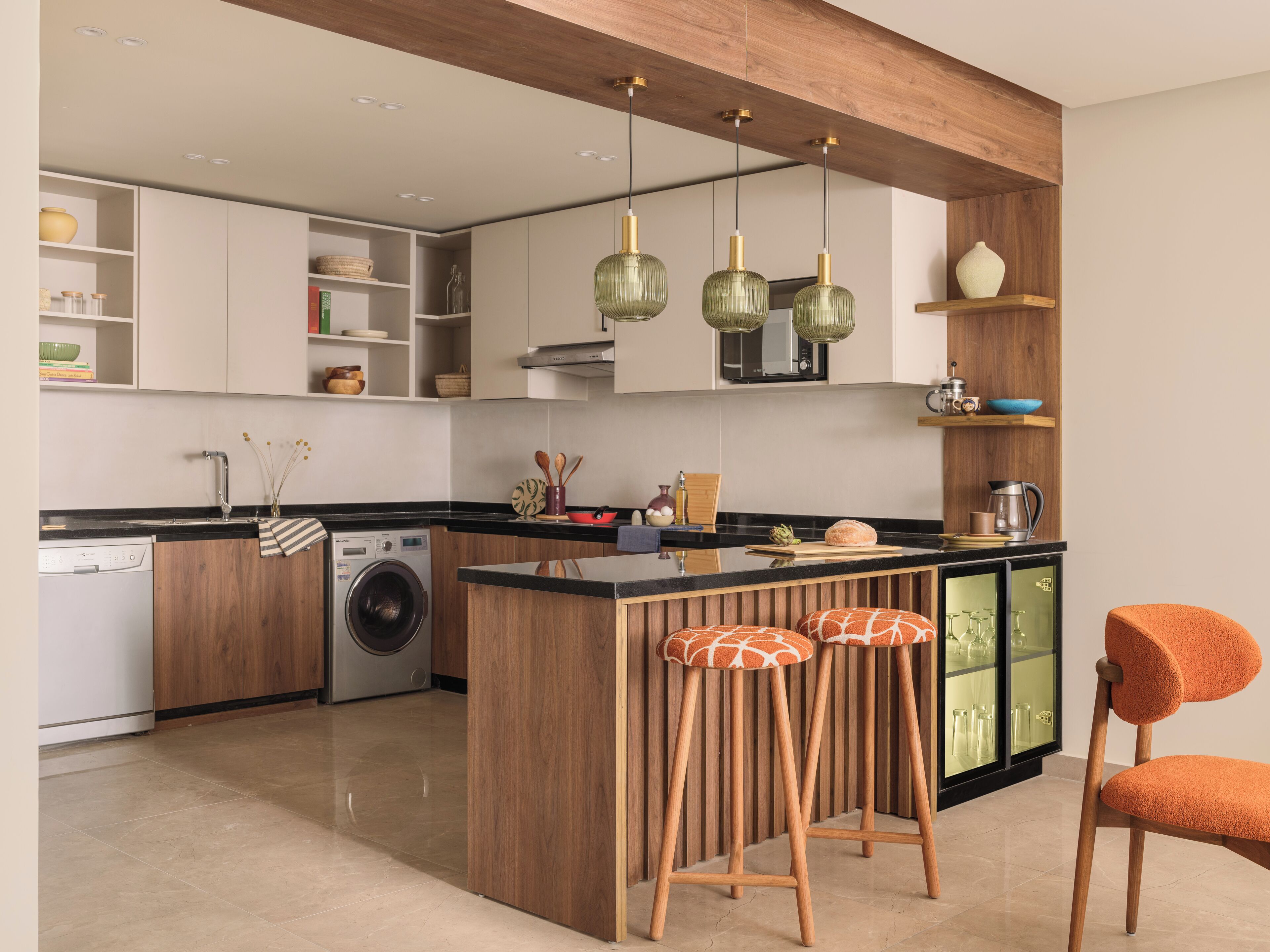 奢华公寓, 3 间卧室, 阳台, 城市景观 | 私人简易厨房