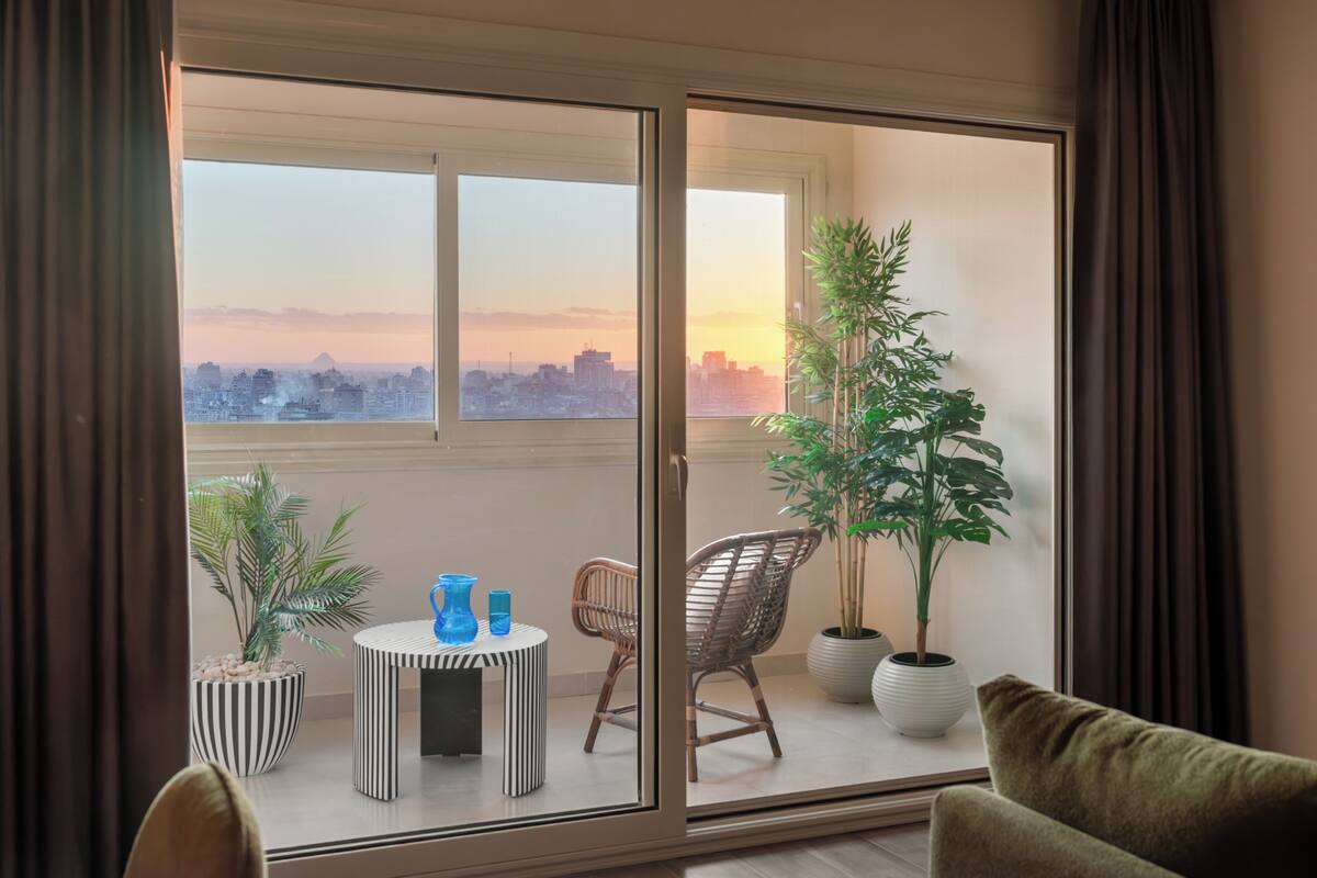Luxury Apartment, 3 Bedrooms, Balcony, City View | Balcony view