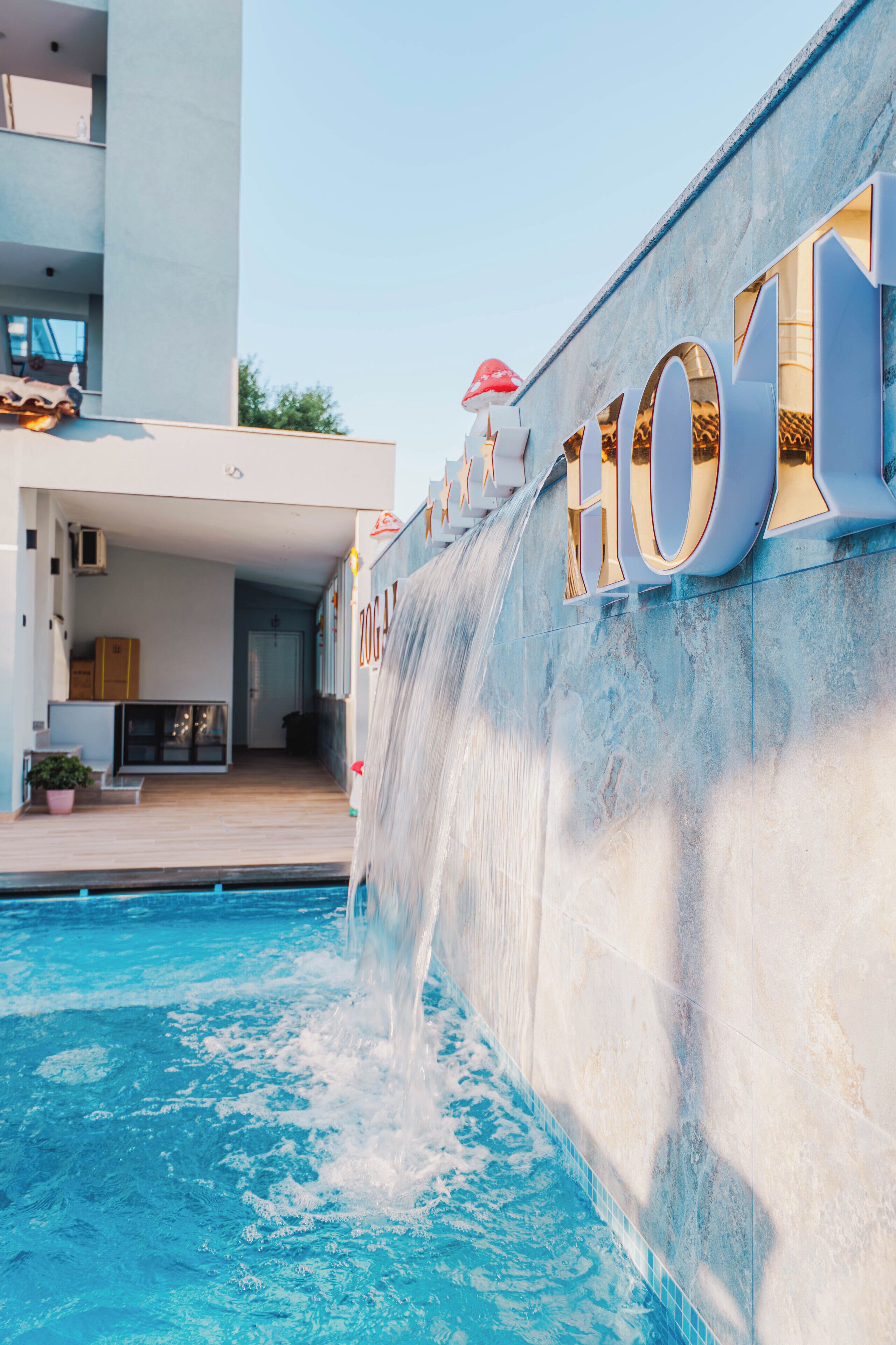 Outdoor pool