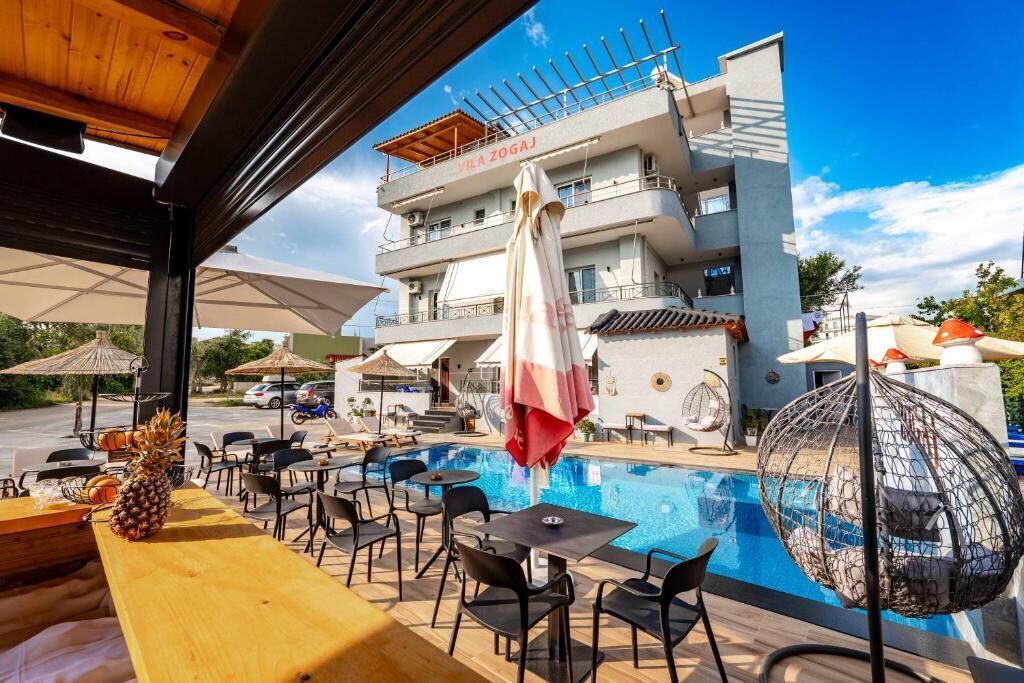 Façade de l’hébergement