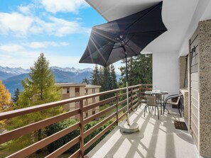 Outdoor dining - La Roseraie B 24 by Interhome (Crans-Montana)