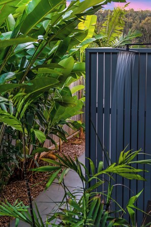 Property grounds - Tallow Wood - Lennox Head: Resort style luxury, pool, spa, infrared sauna (Lennox Head)