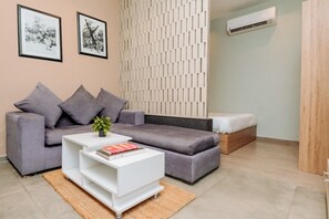 Kahden hengen economy-huone | Oleskelualue