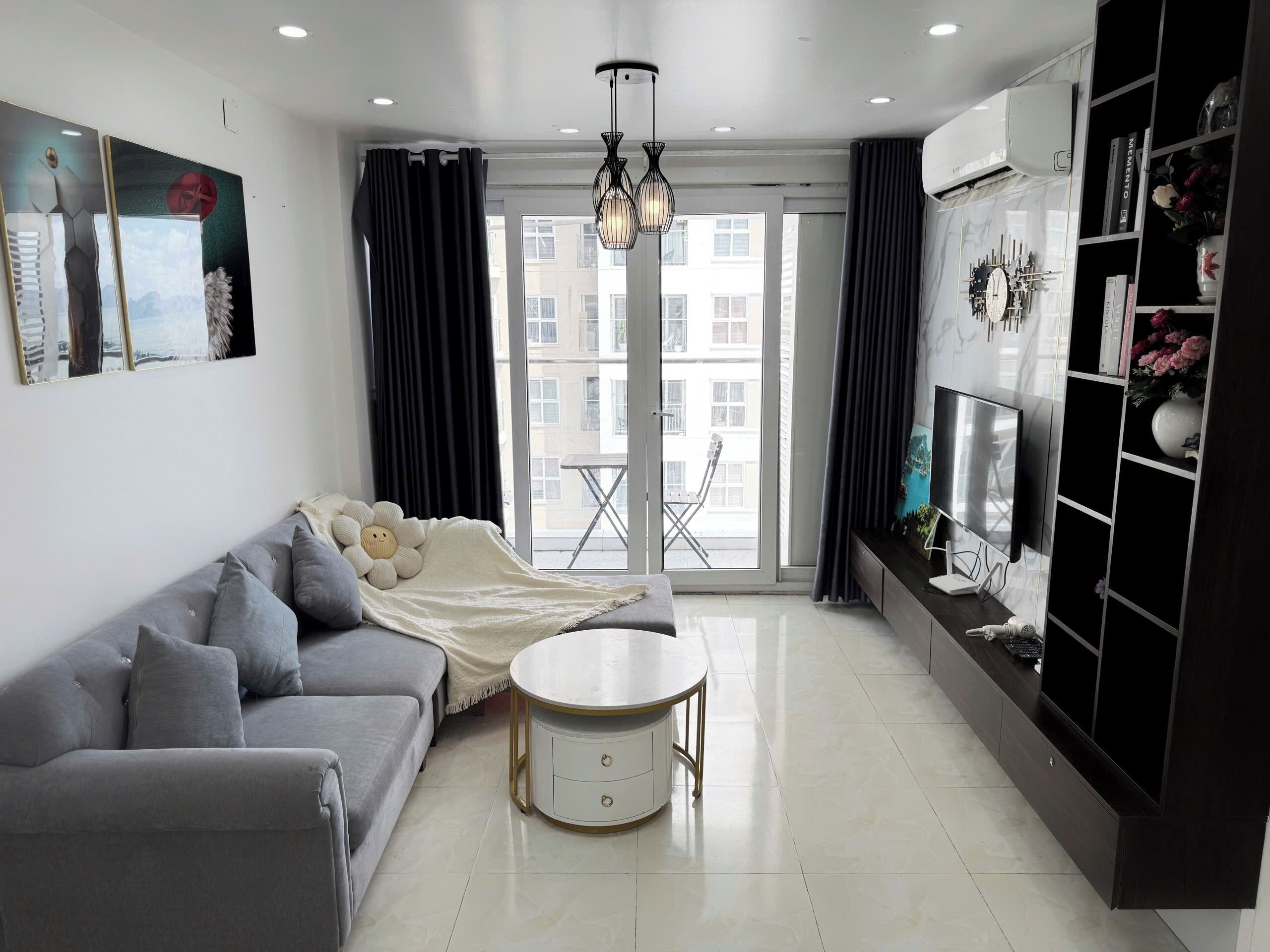 41-inch LCD TV with cable channels