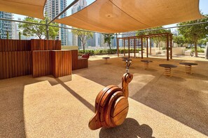 Children’s play area – outdoor - PVH - Charming 1BR - Burj Royale (Dubai)