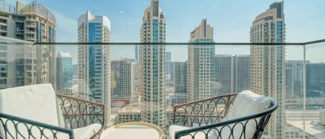 Premium Apartment, City View | Balcony