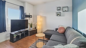 Living area - Apartment close to the city center for short- or long-term rental (Nordland)