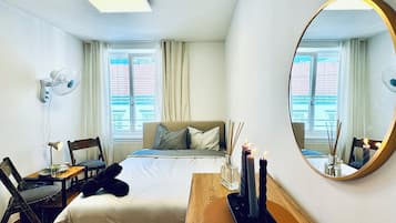 Basic-Apartment | Bügeleisen/Bügelbrett, kostenloses WLAN, Bettwäsche