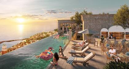 CITY APARTMENT SUNSET TOWN