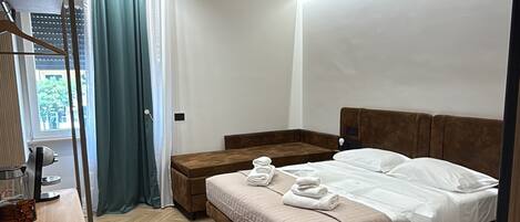 Chambre Quadruple Luxe, vue ville