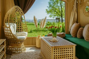 Bungalow, vista al lago | Wifi gratis