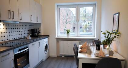 Modernes Apartment im Herzen der Stadt mit voll ausgestatteter Küche