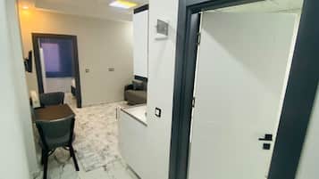 Classic Condo, Balcony, City View | Living area