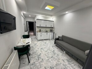 Classic Condo, Balcony, City View, 1+1 | Living area