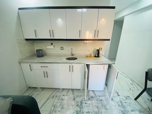 Classic Condo, Balcony, City View, 1+1 | Private kitchen