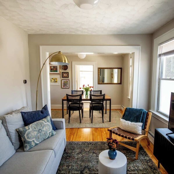 Smart TV, books, computer monitors - Quiet 1 Bdrm close to Dwntwn, UVM, UVMMC, i89 (Burlington)