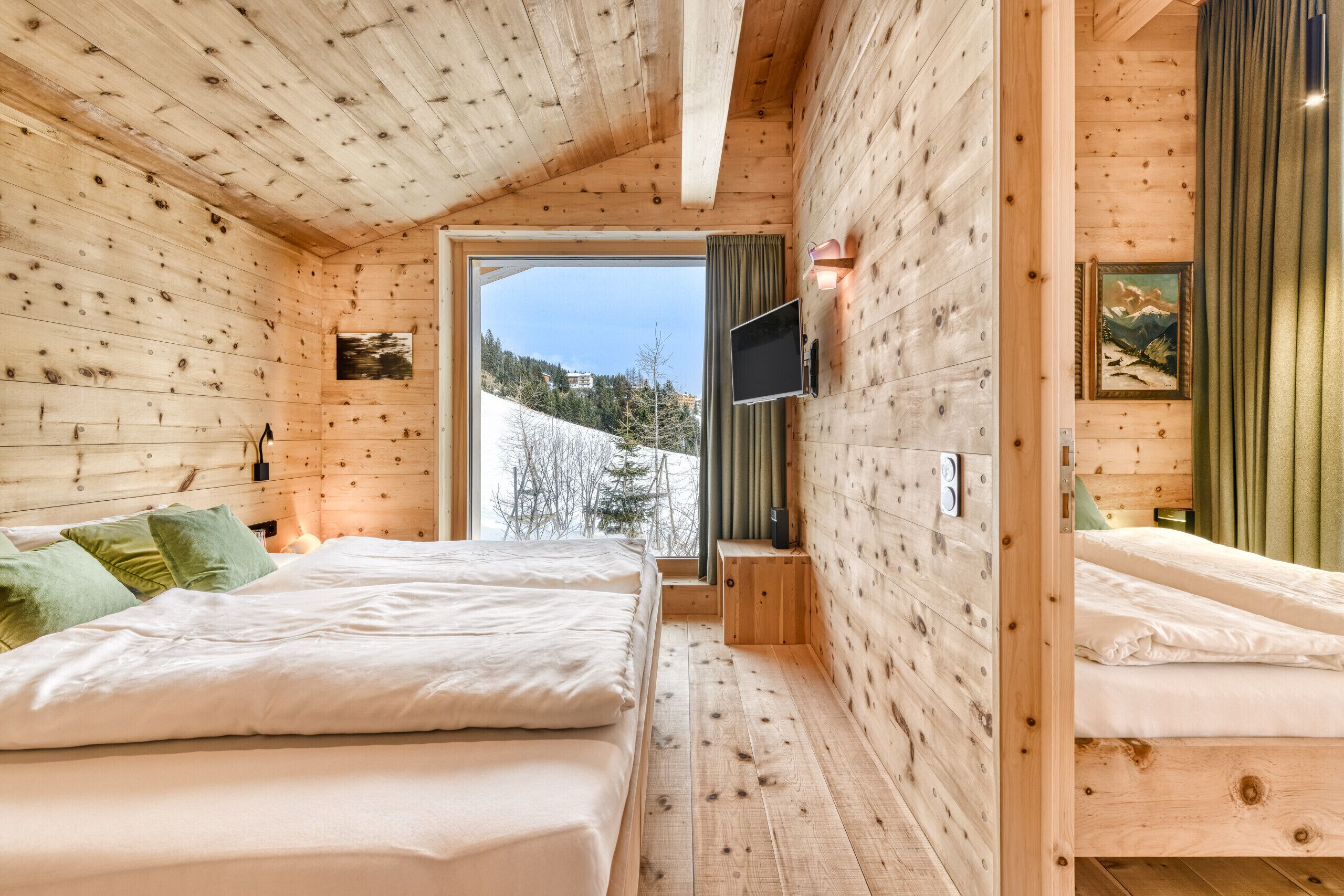 4 sovrum, gratis wi-fi och sängkläder