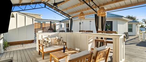 Udendørs spisemuligheder