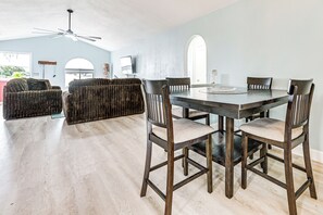 House (3 Bedrooms) | Interior - Canal-front Home w/ Boat Dock & Lanai in Hudson (Hudson)