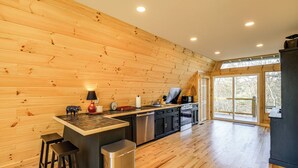 House (2 Bedrooms) | Interior - Steps to State Park! A-frame Cabin in Piney Creek (Piney Creek)