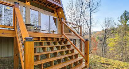 Steps to State Park! A-frame Cabin in Piney Creek