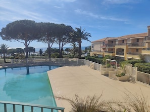 Pool - Apartment 4/6p sea view Golfe St Tropez (Roquebrune-sur-Argens)