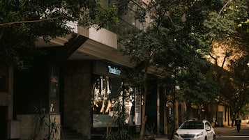 Voorkant van accommodatie