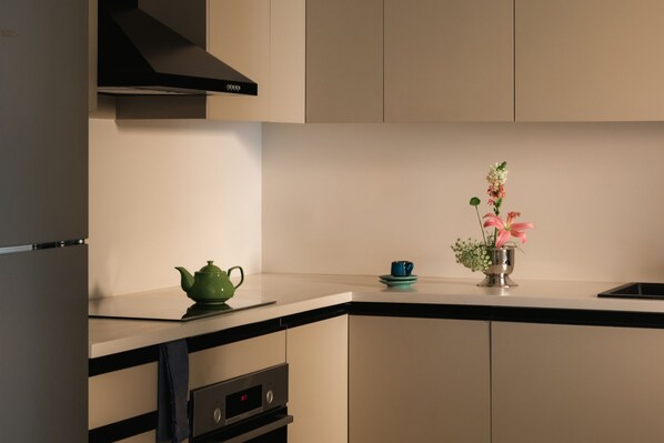 Apartamento, 2 habitaciones, vistas a la ciudad | Cocina privada