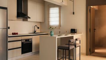 Appartement, 1 slaapkamer, uitzicht op de stad | Privékeuken