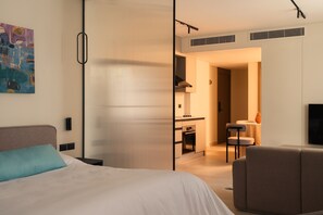 Studio, 1 Schlafzimmer, Stadtblick | Kostenloses WLAN, Bettwäsche