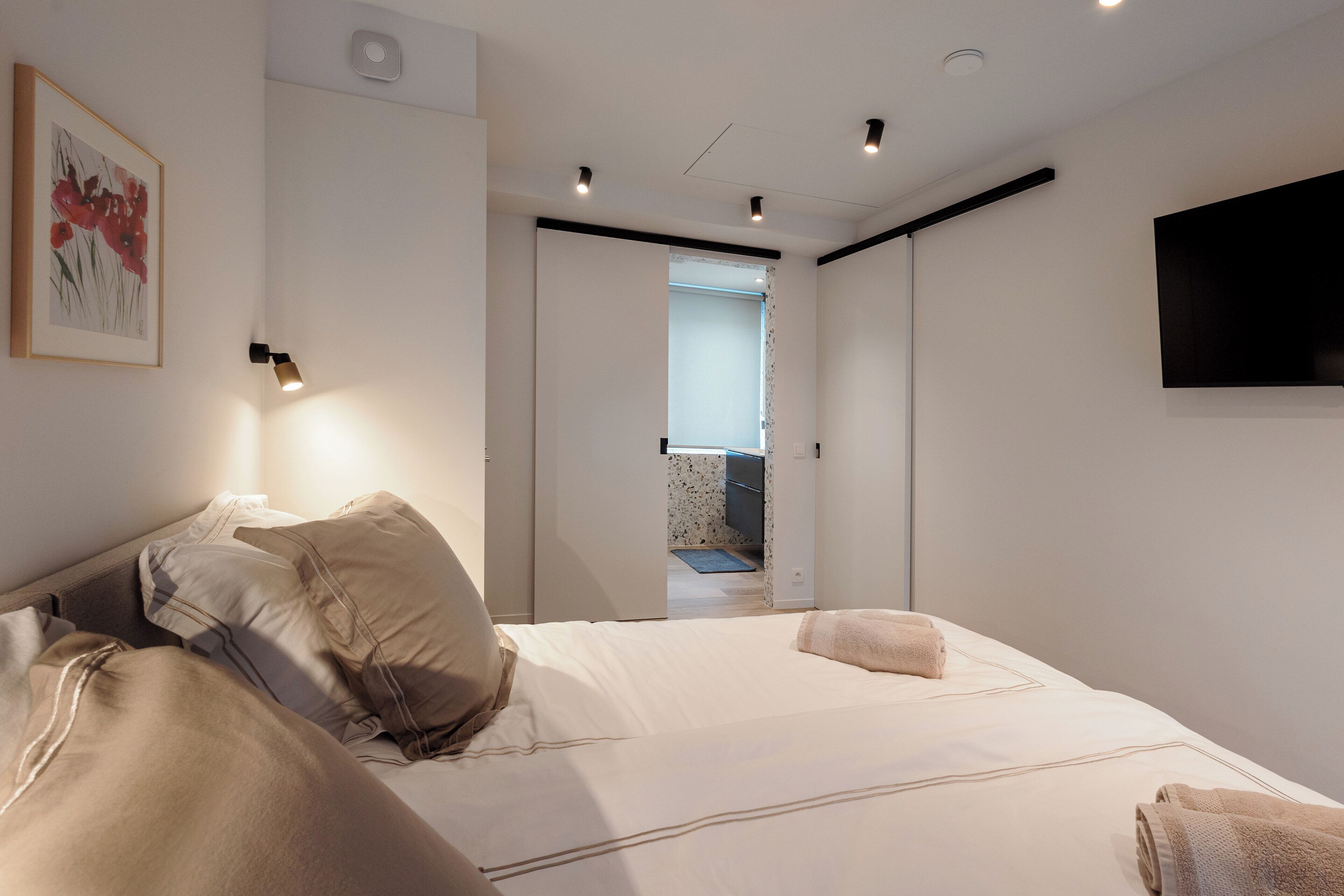 1 chambre, fer et planche à repasser, Wi-Fi, draps fournis