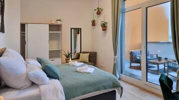 1 bedroom, iron/ironing board, WiFi, bed sheets