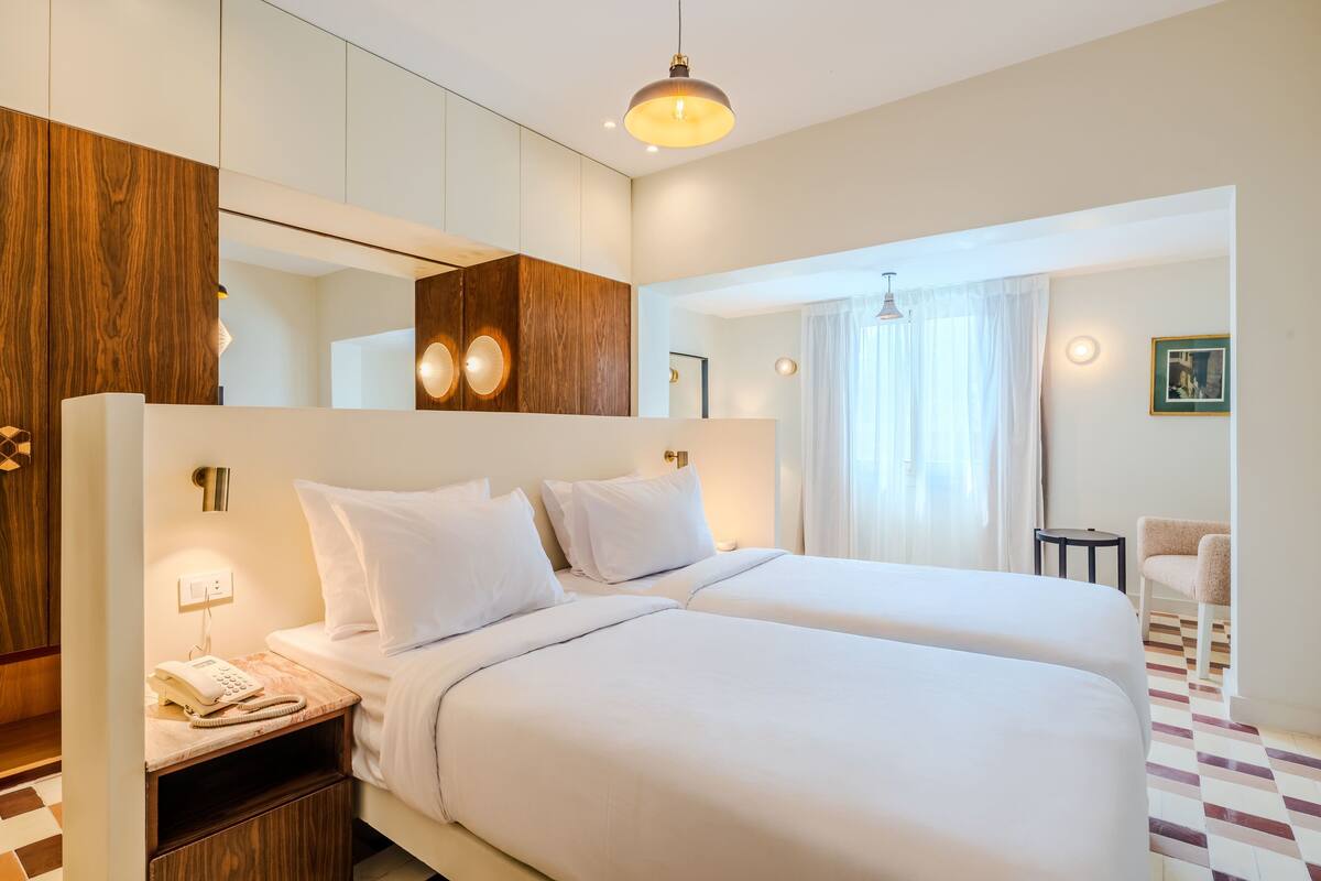 Habitación estándar doble | Wifi gratis y ropa de cama
