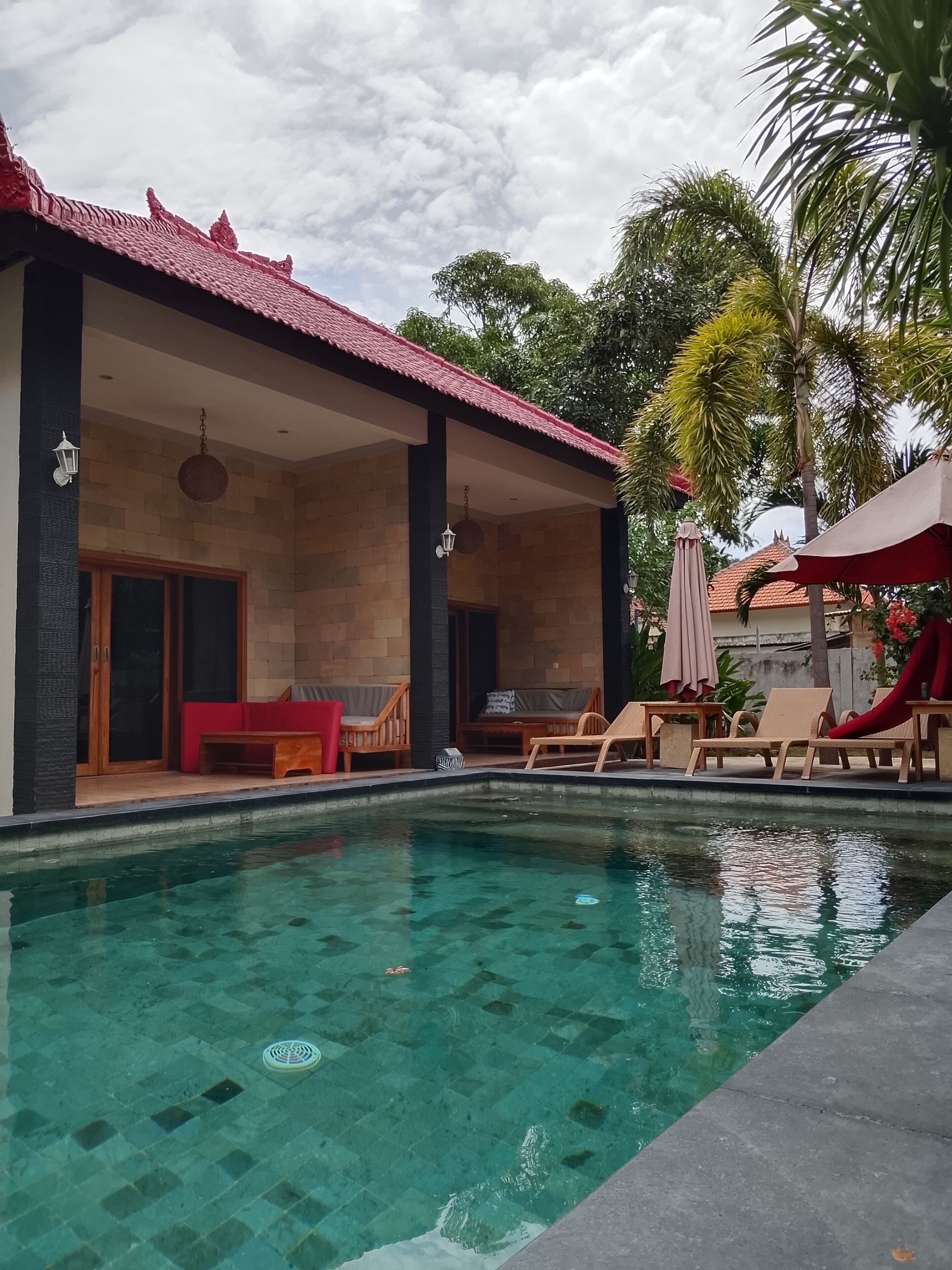 Front of property – evening/night