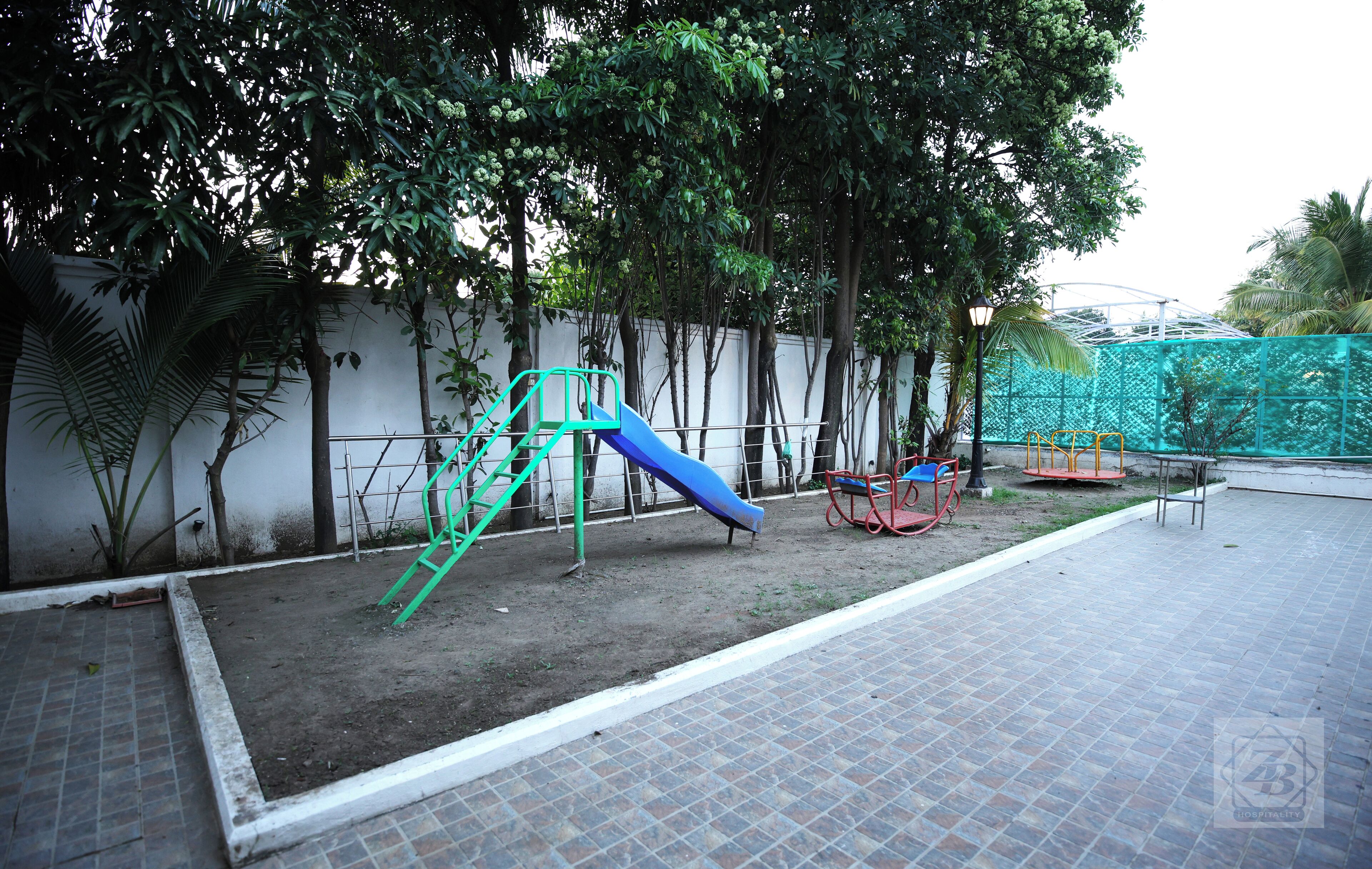 Área de juegos infantiles al aire libre