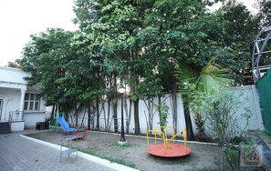 Sittområde i lobbyn