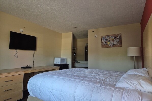 1 غرفة نوم ومكواة/لوح كي وواي فاي مجانًا وملاءات أسرّة