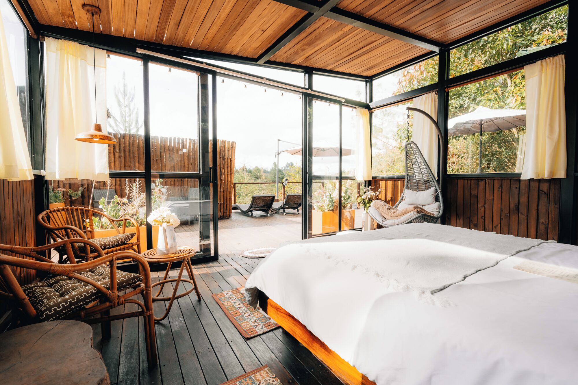 1 habitación, internet y ropa de cama 