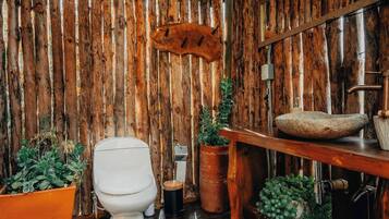 Towels, soap, toilet paper