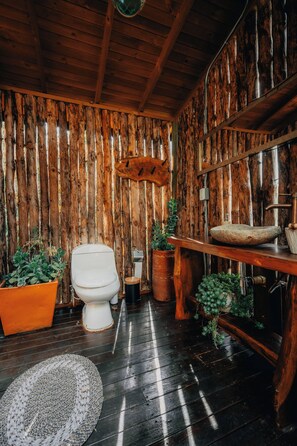 Towels, soap, toilet paper