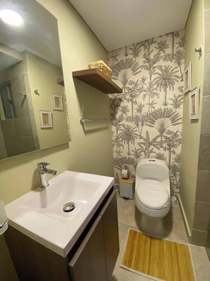 Apartamento, 1 quarto, acessível, sacada | Banheiro