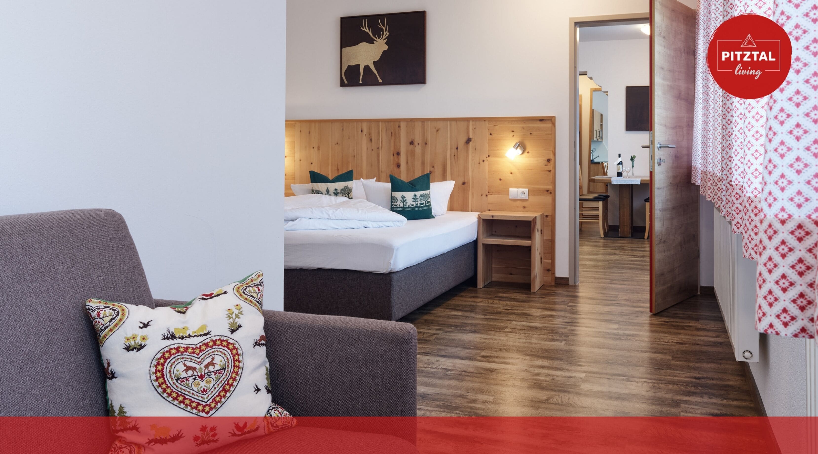 Comfort-Apartment, Mehrere Betten, Bergblick | Zimmersafe, individuell dekoriert, individuell eingerichtet