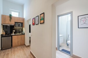 Estúdio econômico | Wi-Fi de cortesia, roupa de cama