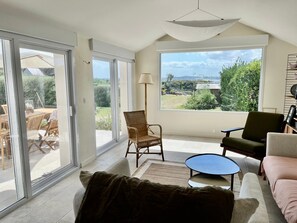 Living area - Beach house, 4 bedrooms (Île-de-Batz)
