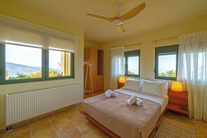 Iron/ironing board, free WiFi, bed sheets - Sea Soul Luxury Villa with private swimming pool (Crete)