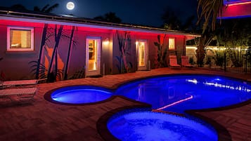 Beheizter Pool