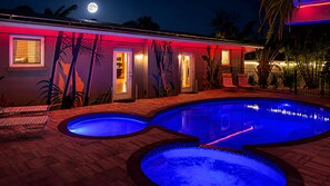 Una piscina climatizada