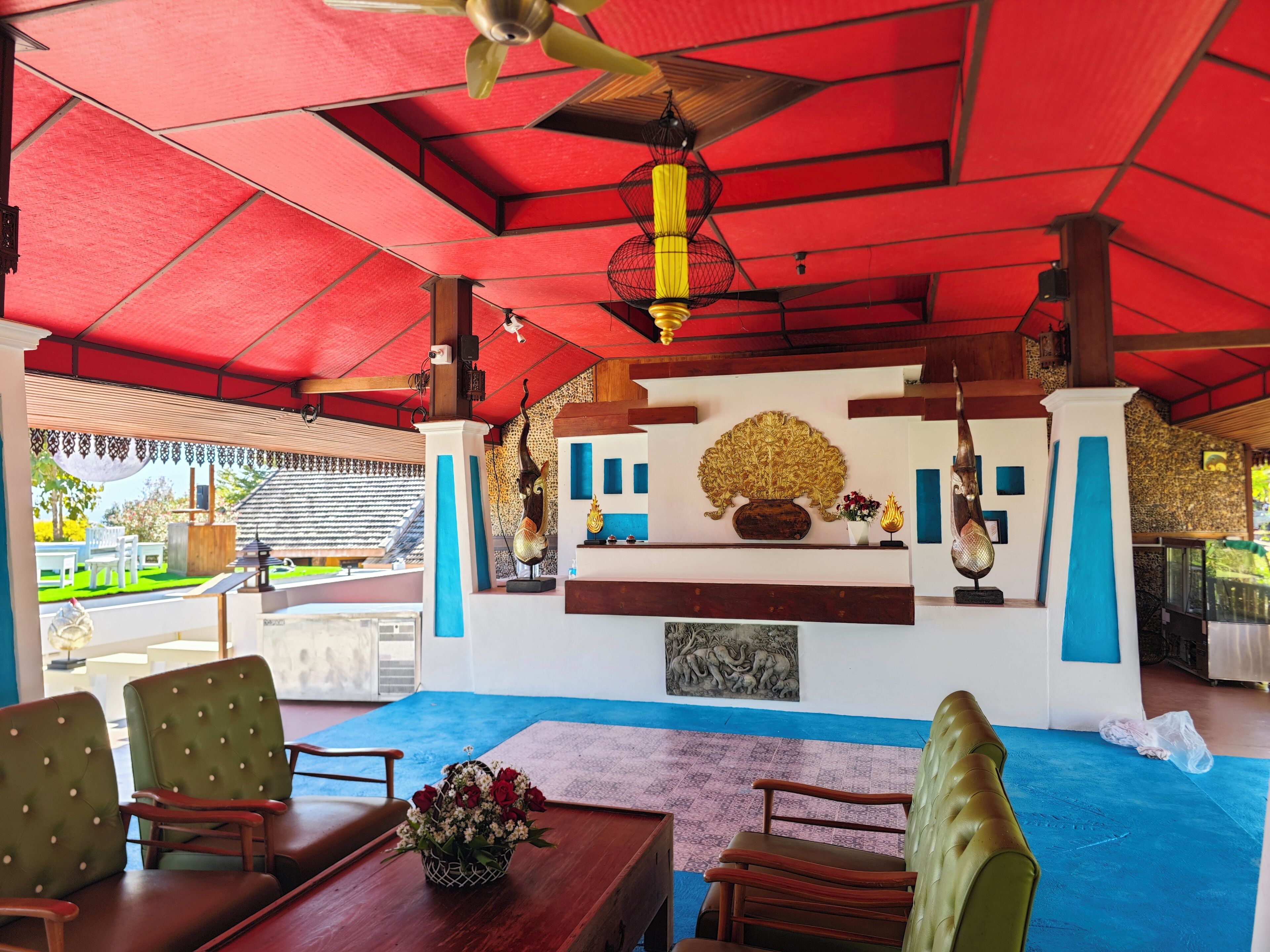 Sala de estar en el lobby