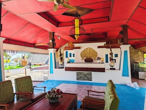 Zona de estar del vestíbulo