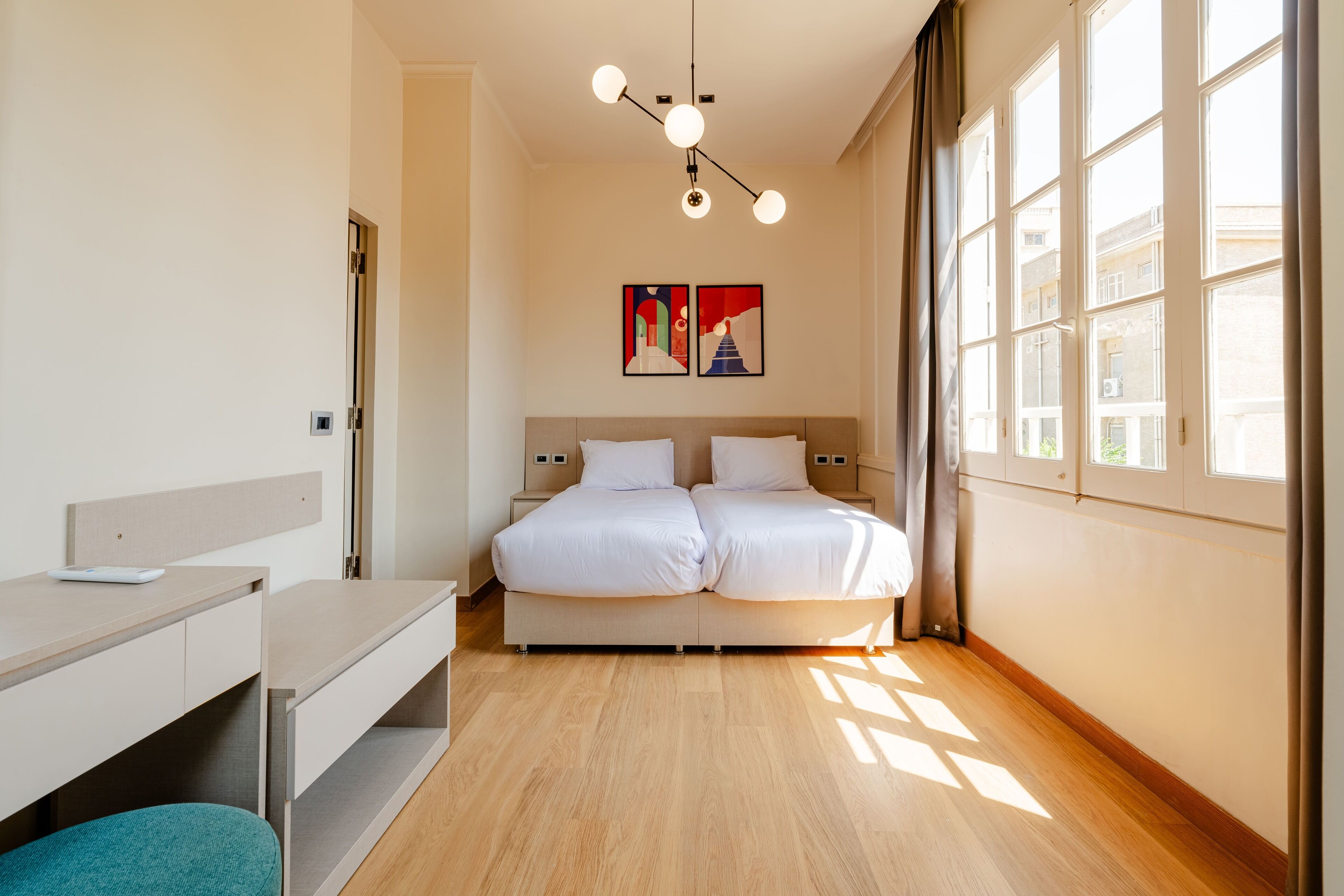 アパートメント 2 ベッドルーム | WiFi (無料)、ベッドシーツ